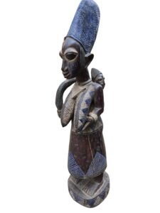 Maternity Figure: Olowe of Ise’s Priestess A Symphony of Line and Legacy From a private family collection in Ekiti